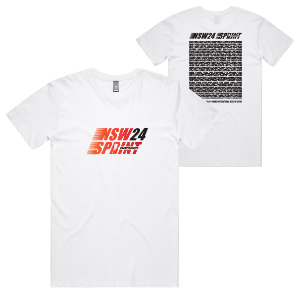 2024 NSW Sprint Championships Tee Men - White