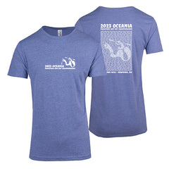 2023 Oceania & PA Canoe Marathon & SUP Championships Tee Unisex